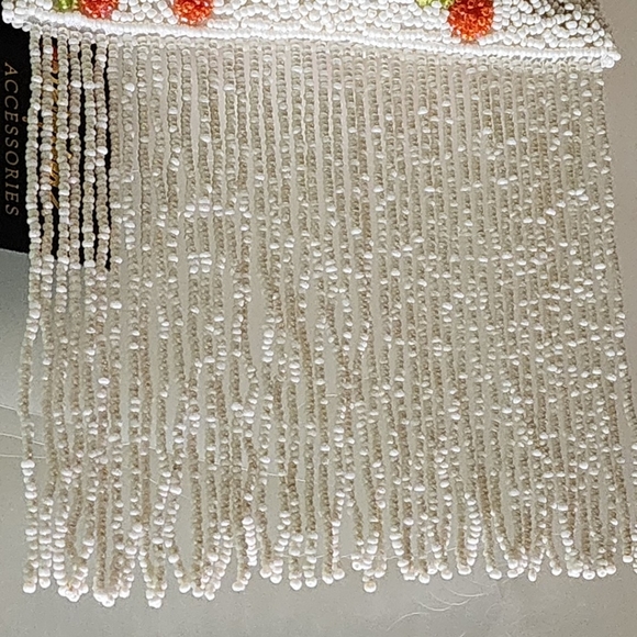 Hand Beaded Cherry Tree Mini Crossboddy Handbag - Picture 5 of 10